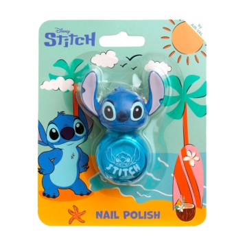 Oja de unghii albastru cu capac 3D Angel Stitch Air-Val, 8 ml [7893]