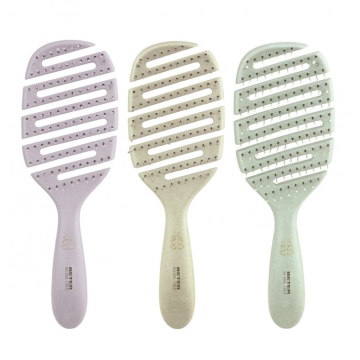Perie flexibila zig-zag pentru protectie varfurilor parului din fibra naturala Beter [3026]