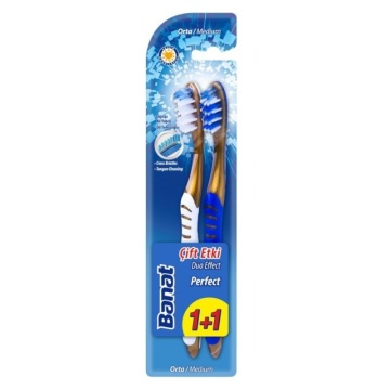 Periuta de dinti Banat Perfect Medium (1 + 1) [3739]