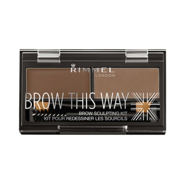 Rimmel London Kit Sprancene 002 Medium Brown [5037]