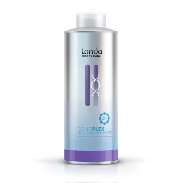 Sampon pentru neutralizarea tonurilor de galben TonePlex Pearl Blonde, 1000 ml, Londa Professional