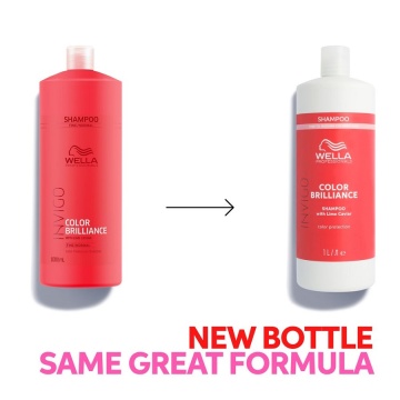 Sampon pentru par vopsit cu fir subtire/normal Invigo Color Brilliance Fine/Normal, 1000 ml, Wella Professionals - Img 3