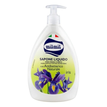 Sapun lichid cu pompita Mil Mil Iris, 1 l [9153]