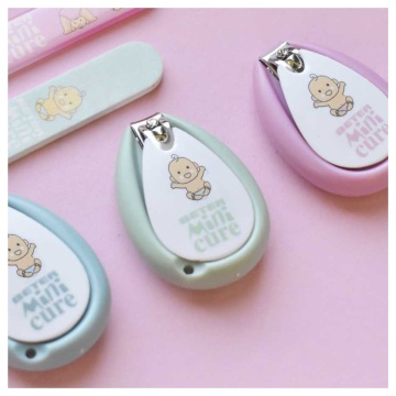 Set cadou bebelusi cu unghiera si pila de unghii Beter Minicure Baby Kit [70229] - Img 2
