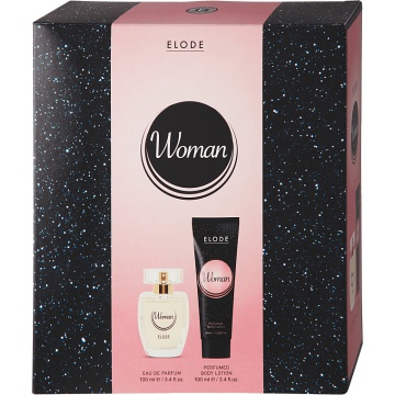 Set cadou Elode Woman cu apa de parfum 100 ml si lotiune de corp, XS25 [5437/2988]