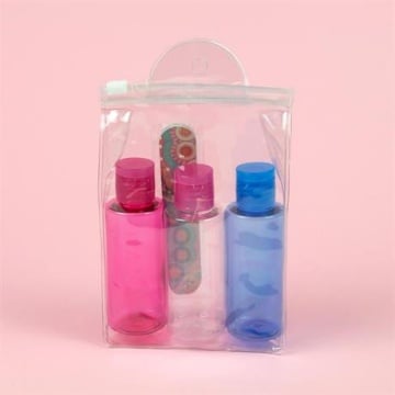 Set cadou Nascita Recipiente Calatorie Color x3 + Pila x3 [4887]