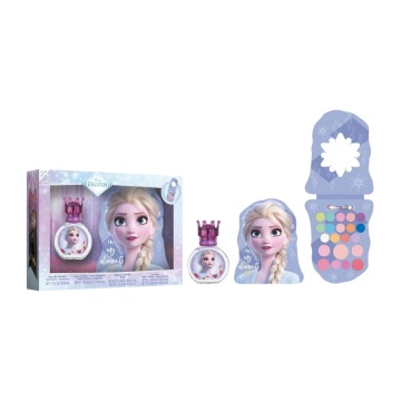 Set cadou pentru copii Air-Val Frozen cu paleta make-up si apa de toaleta 50 ml [95875] - Img 4
