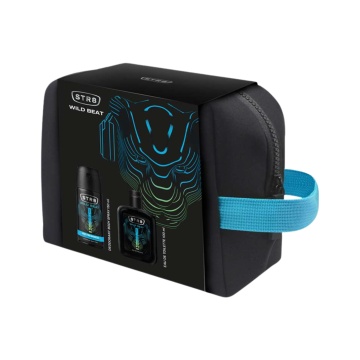 Set cadou STR8 Wild Beat cu apa de toaleta 100 ml, deodorant 150 ml si borseta XS25 [0833]