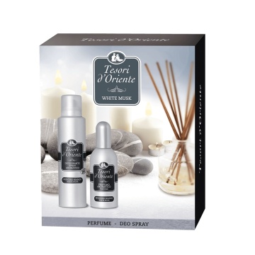 Set cadou TDO cu apa de toaleta si deodorant Mosc Alb XS25 [9107]