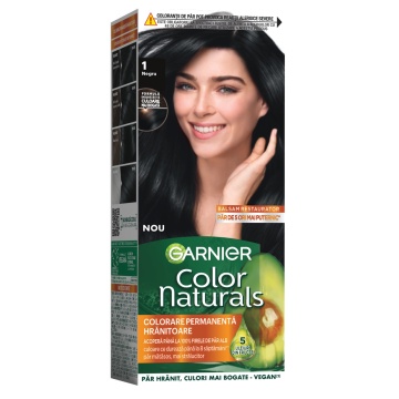 Vopsea de par Garnier Color Naturals 1 Negru