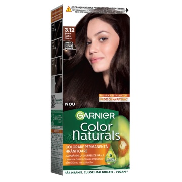 Vopsea de par Garnier Color Naturals 3,12 Saten Inchis Glacial