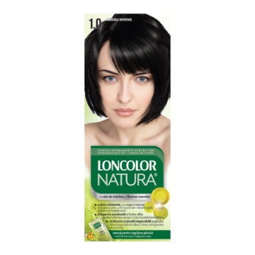 Vopsea de par Loncolor Natura 1,0 Negru Intens - Img 2
