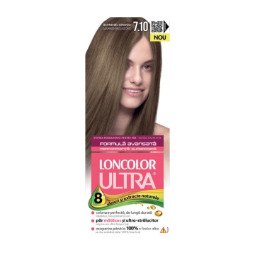 Vopsea de par Loncolor Ultra 7,10 Blond Bej Cenusiu