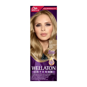 Vopsea de par Wellaton blond cenusiu 8/1
