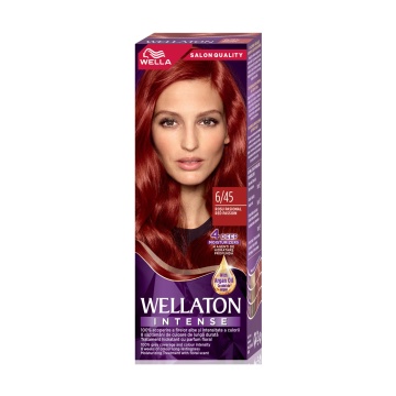 Vopsea de par Wellaton rosu pasional 6/45