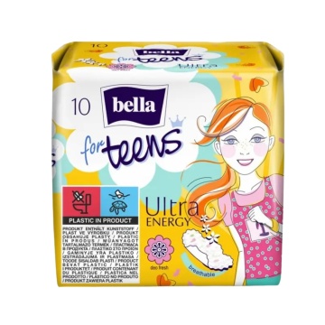 Absorbante Bella Teens Ultra Energy, 10 bucati [2412]