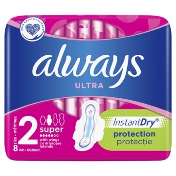 Absorbante Ultra, Marimea 2, 8 bucati, Always [3845]