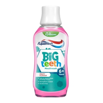 Apa de gura Aquafresh Big Teeth Fruity pentru copii, 300 ml [9052]