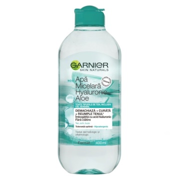 Apa micelara cu aloe si acid hialuronic Garnier, 400 ml [2170]