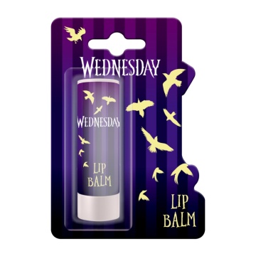 Balsam de buze cu aroma de capsuni pentru copii Wednesday, 4,4 g [7145]