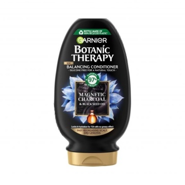 Balsam de par cu carbune Botanic Therapy, 200 ml [2268]