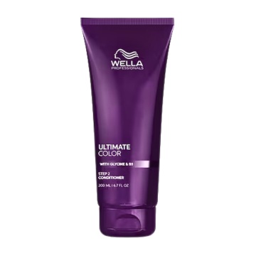 Balsam hidratant pentru par vopsit cu glicina & B5 Wella Professionals Ultimate Color Conditioner de protectie impotriva ruperii, 200 ml