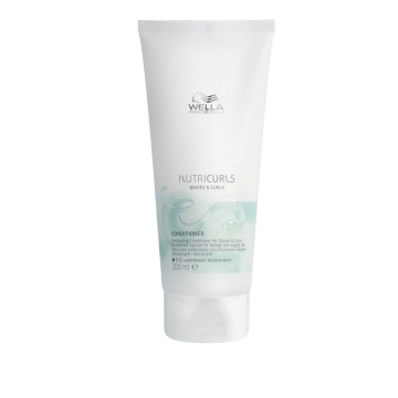 Balsam pentru par cret si ondulat Nutricurls Waves & Curls Detangling Conditioner, 200 ml, Wella Professionals