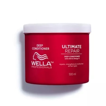 Balsam reparator cu AHA & Omega 9 pentru par deteriorat - Pasul 2 Wella Professionals Ultimate Repair Deep Conditioner, 500 ml