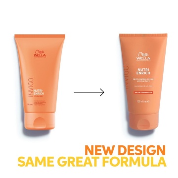 Crema hidratanta fara clatire Invigo Nutri-Enrich Frizz Control pentru par uscat, 150 ml, Wella Professionals - Img 2
