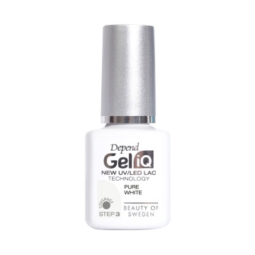 Depend Gel IQ Uv, Led Pure White, 5 ml [1804]