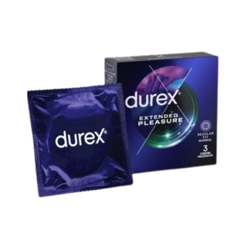 Durex Prezervative Extended Pleasure x3 [7882]