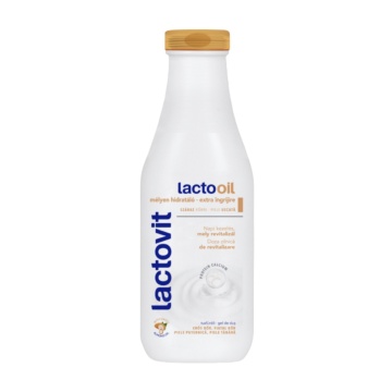 Gel de dus hidratant Lactovit Lactourea Oleo, 600 ml [1762]
