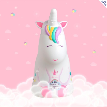 Gel de dus si sampon 2 in 1 Air-Val Eau My Unicorn 2D Figurina pentru copii, 400 ml [4725] - Img 2