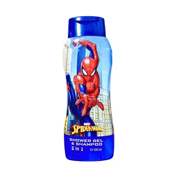Gel de dus si sampon 2 in 1 pentru copii Air-Val Spiderman, 500 ml [4427] - Img 3