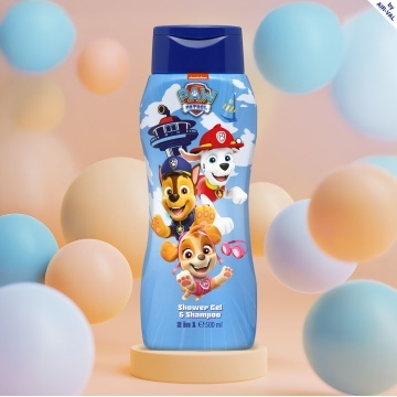 Gel de dus si sampon pentru copii 2 in 1 Air-Val Paw Patrol, 500 ml [4441] - Img 2