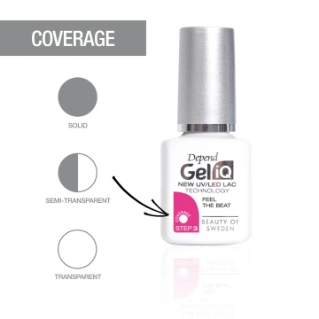 Gel de unghii IQ UV, Led Glow Within Depend, 5 ml [2522] - Img 3