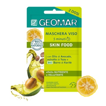 Mască bio nutritivă pentru față Geomar, 15 ml, 2 x 7,5 ml [8963] - Img 2