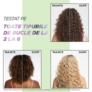 Masca Garnier Fructis Curls Method pentru parul ondulat, 370 ml [0600] - Img 6