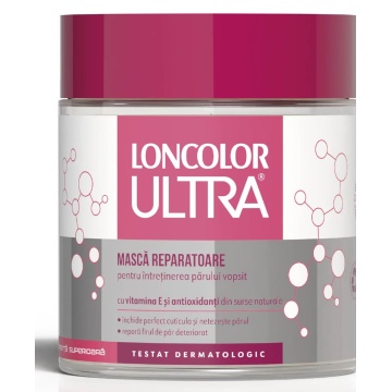 Masca reparatoare pentru par vopsit, Loncolor Ultra, 430ml 7766