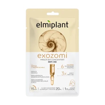 Masca servetel anti-rid cu exozomi, peptide si mucina de melc Elmiplant [7849]
