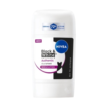 Nivea Stick Invisible Autentic Black & White, 50 ml [1126]