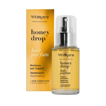 Parfum iluminator pentru păr cu keratină Honeydrop Vitalcare, 50 ml [9906] - Img 3