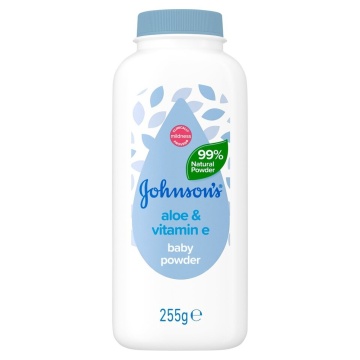 Pudra cu aloe si vitamina E Johnson Baby, 100 g [8513]