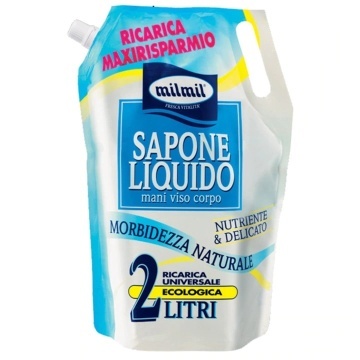Rezerva cu sapun lichid Mil Mil Antibacterian, 2 l [0948]