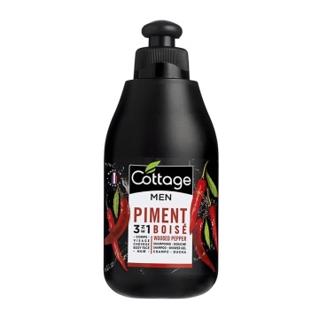 Sampon si gel de dus pentru barbati Wooded Pepper Cottage, 250 ml [4021]