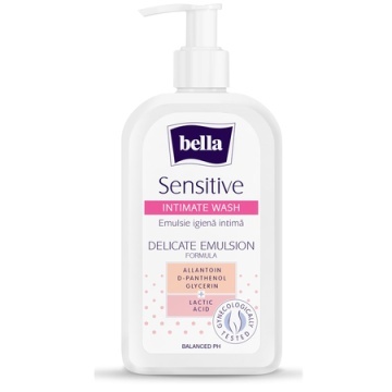 Săpun intim BELLA SENSITIVE cu pompiță 250ML [0703]
