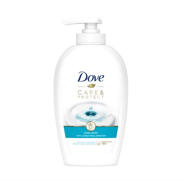Sapun lichid Care&Protect cu ingredient antibacterial, Dove, 250 ml [5051]