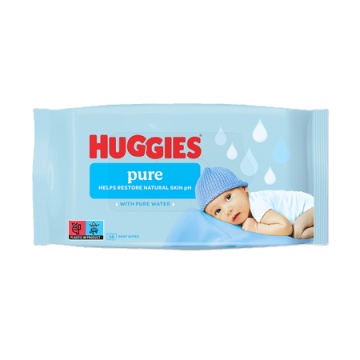 Servetele umede Pure, 56 bucati, Huggies [0039]