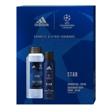 Set cadou Adidas Star cu gel de dus 250 ml si deodorant 150 ml XS25 [2812]