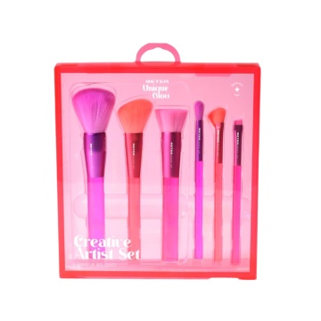 Set cadou cu pensule Beter Unique Glow Creative Artist, 6 bucati [0885]